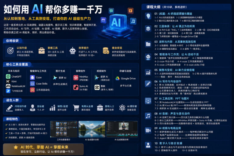 如何用AI帮你多赚一千万